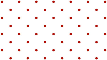 Red dots in white background