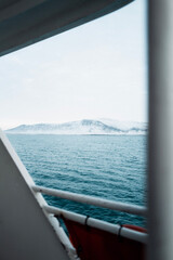 Fototapeta na wymiar deck, iceland
