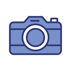 camera icon vector stock