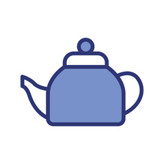 tea kettle icon vector stock
