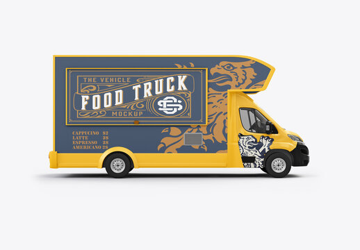 Food Trailer Mockup