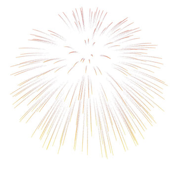 Fireworks PNG with Transparent Background (Isolated-Objects
