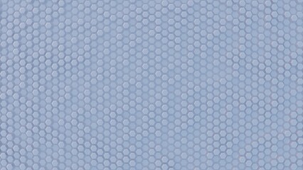 3D Futuristic hexagonal white background Abstract geometric grid pattern
