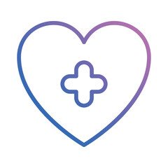 Heart icon vector stock