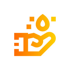 wudhu gradient icon