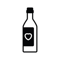 celebrate bottle icon vector stock