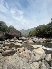 Obraz premium river in the mountains
