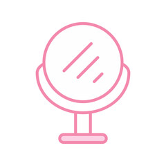 mirror icon vector stock