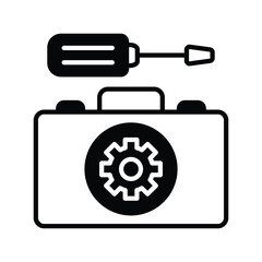 tech support icon vector stock