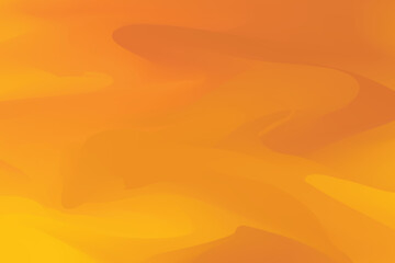 Orange Watercolor Pattern Abstract Background. Summer Banner. Vibrant Banner. Wallpaper. Gradient. Vector