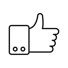 like icon vector stock