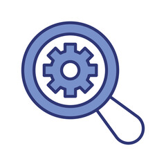 search optimization icon vector stock