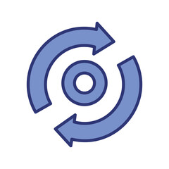 Fototapeta premium conversation marketing icon vector stock