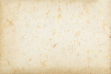 日焼けして黄ばんだ汚い紙