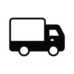 delivery truck icon vector stock