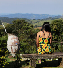 Fototapeta premium Stunning View for The Mountains in Brazil
