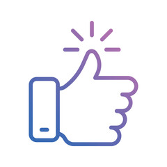 like icon vector stock