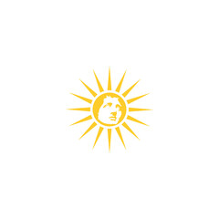 sun and helios logo design