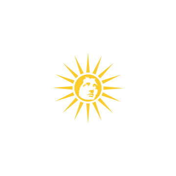 sun and helios logo design