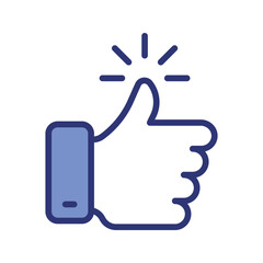 like icon vector stock.