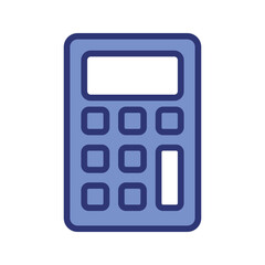 calculator icon vector stock.