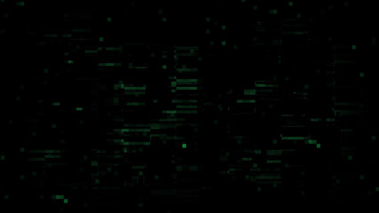 4K Unique Design Abstract Digital Pixel Noise Glitch Error Background