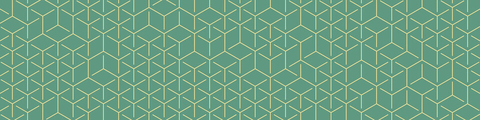 Hexagonal Maze pattern abstract illustration