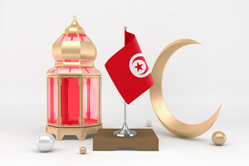 Ramadan Tunisia With Crescent