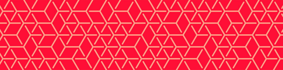  Hexagonal Maze pattern abstract illustration