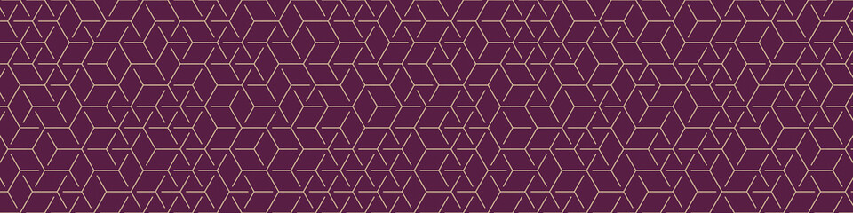  Hexagonal Maze pattern abstract illustration