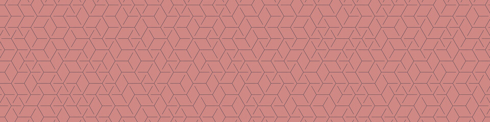  Hexagonal Maze pattern abstract illustration