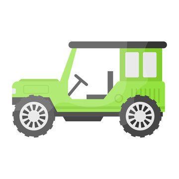 Military Jeep Icon