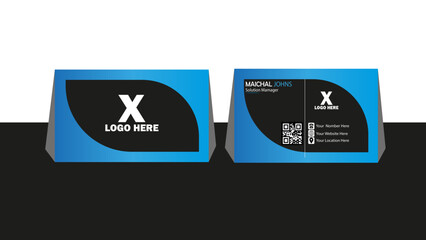 creative modern name card and business card 