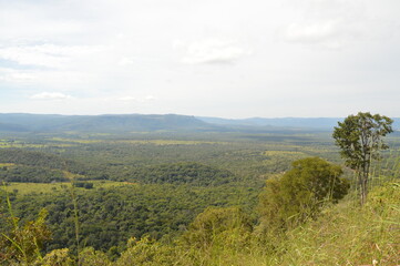 landscape in the mountains