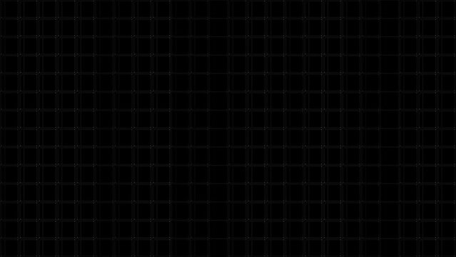 Animated background grid with thin lines and twinkling dots.