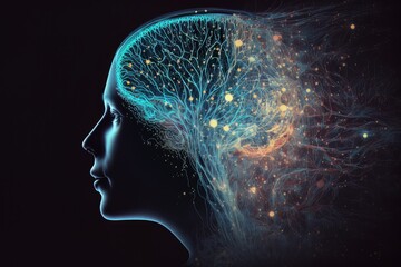 Unlocking the Mysteries of the Mind: Exploring the Connection Between Meditation, Esotericism, and the Glowing Neurons of the Brain, Generative AI.