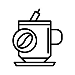 Coffee Mixing Icon Design