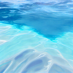 Obraz premium Skyblue fresh water splash ocean backdrop illustration