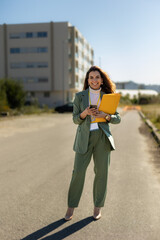 Mulher empreendedora trabalho casual