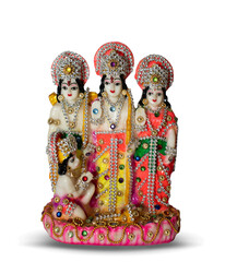lord Rama, Sita, Lakshman and Hunuman Statue , happy Dussehra , happy Ram Navami, lord rama