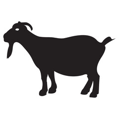 goat icon vector