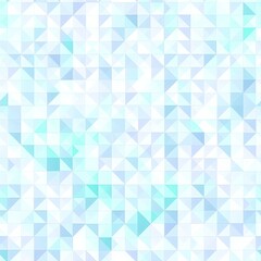 Abstract geometric seamless pattern featuring graphic design cubes, with a seamless background in pale colors, generative ai