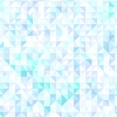 Abstract geometric seamless pattern featuring graphic design cubes, with a seamless background in pale colors, generative ai