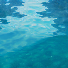 Fototapeta na wymiar Skyblue fresh water splash ocean backdrop illustration