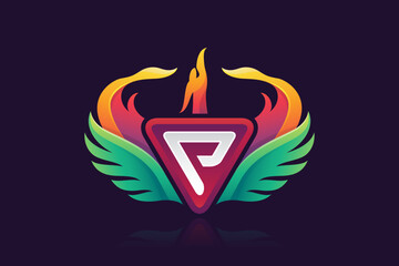 Colorful Phoenix Logo