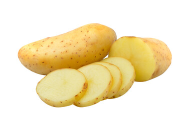 potato isolated on transparent png