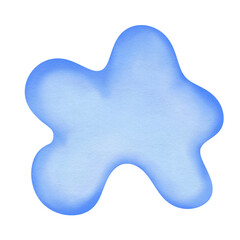 blue splash watercolor background 