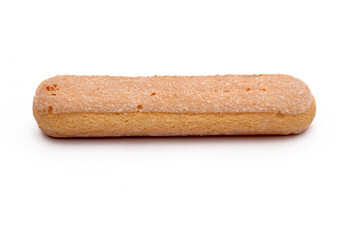 one cookie for tiramisu isolated,  png file