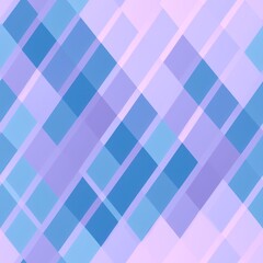Abstract geometric seamless pattern featuring graphic design cubes, with a seamless background in pale colors, generative ai