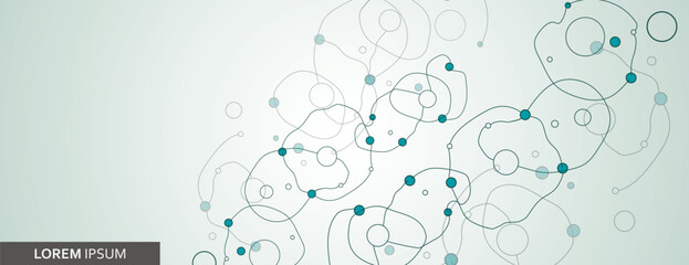 Set abstract pixelated connected shapes with dots. Amorphous shapes in random order. Pattern from amorphous contours. Fashion minimalist design for your use